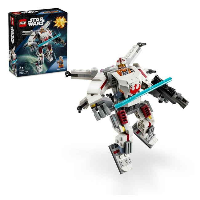 LEGO Star Wars : Robot X-Wing de Luke Skywalker - 75390 à construire multicolore <span itemprop=