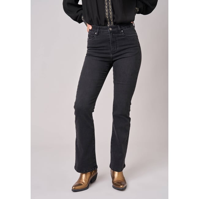 Jean bootcut femme ALICIA black used <span itemprop=