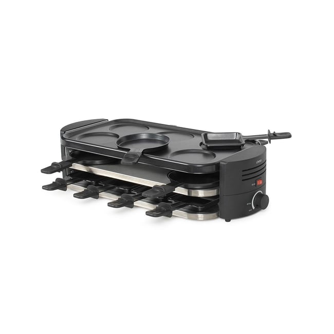 Appareil à raclette, pizzas et crêpes 8 personnes - LIVOO