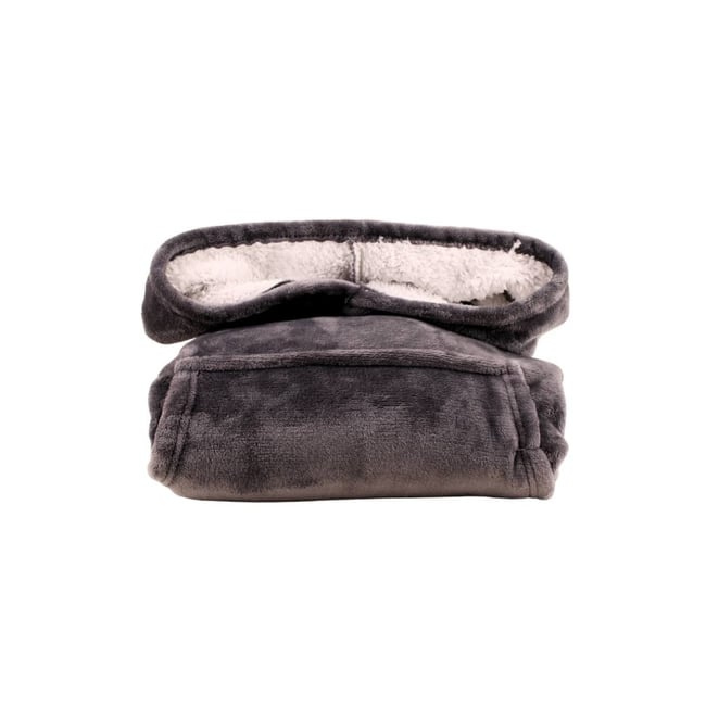 Sweat plaid ultra doux avec poche - ORNAMI