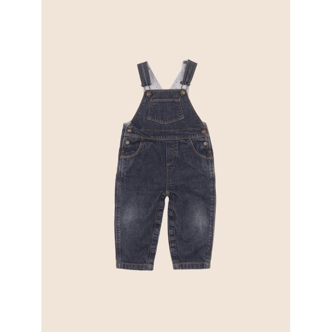 Salopette - Etat satisfaisant bleu <span itemprop=