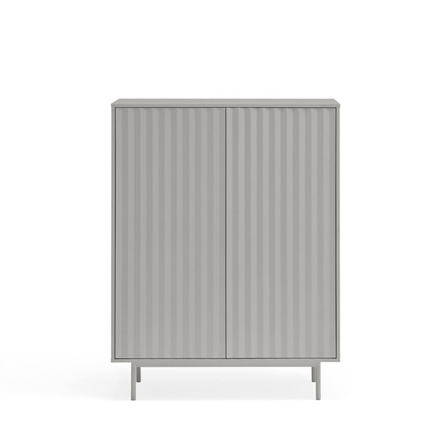 Buffet haut en bois 2 portes 2 tiroirs- SIERRA - TEULAT
