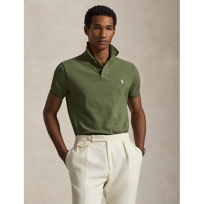 Футболка поло из хлопка пике в легендарном стиле - POLO RALPH LAUREN