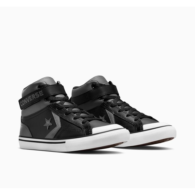 Sneakers pelle Pro Blaze Strap Sport Lux grigio / nero CONVERSE