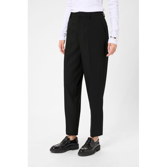 Pantalon de costume noir <span itemprop=