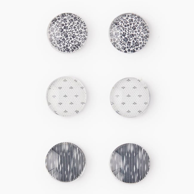 6 Magnets ecru <span itemprop=