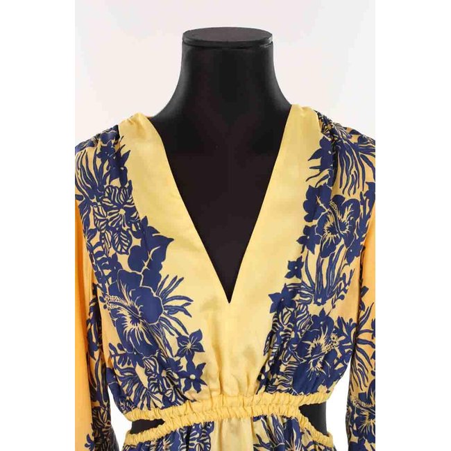 Robe tres bon etat jaune Sandro La Redoute