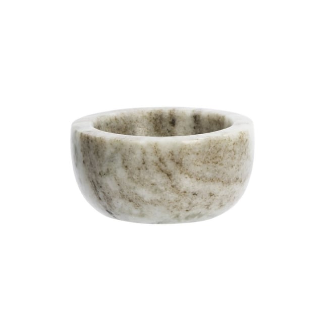 Petit bol marbre décoratif Couleur beige <span itemprop=