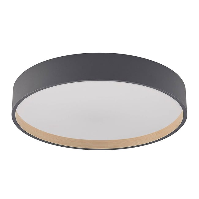Plafonnier  moderneLED, Todor Couleur anthracite <span itemprop=