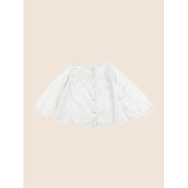 Blouse - Bon état beige, or <span itemprop=