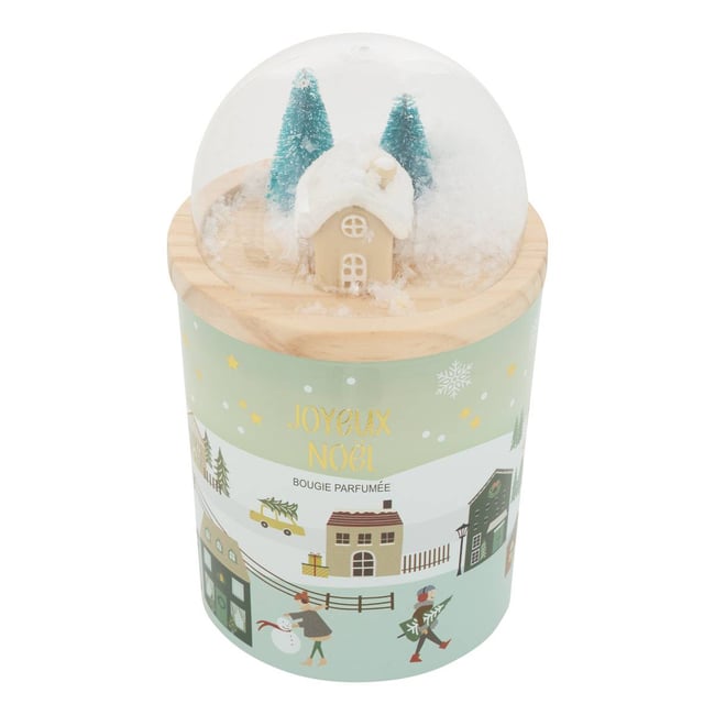 Bougie parfumée Elvi 270 g Couleur vert <span itemprop=