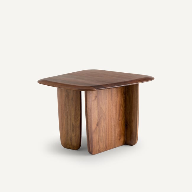 Iloss small solid walnut coffee table walnut Am.Pm | La Redoute