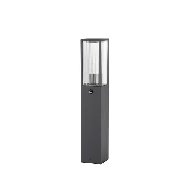 Luminaire extérieur en aluminium moderne Couleur anthracite, transparent <span itemprop=