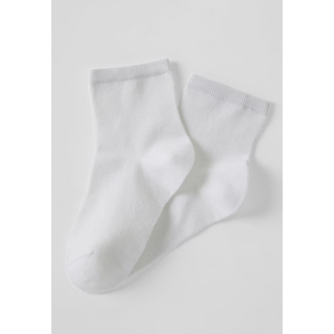 Lot de 2 socquettes mixtes Climatyl lot blanc <span itemprop=