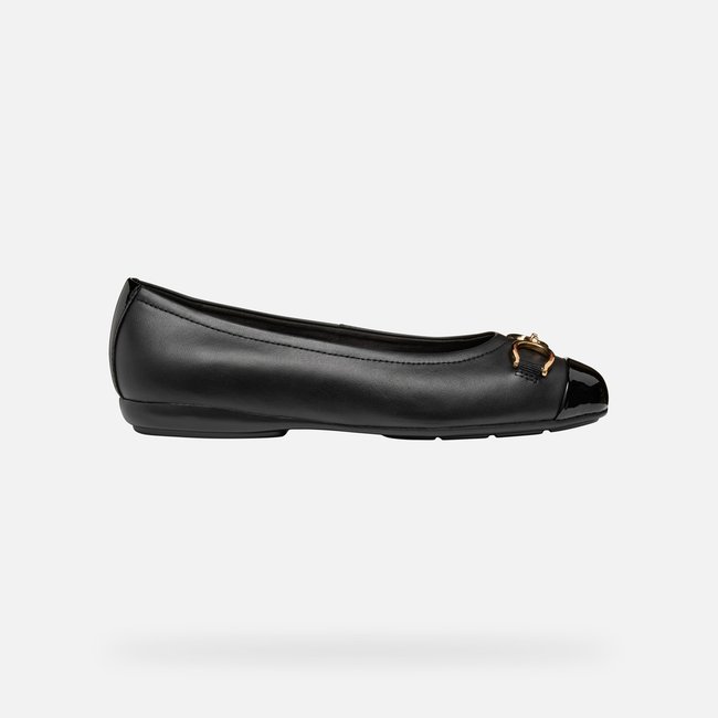 Ballerines respirantes Annytah noir <span itemprop=