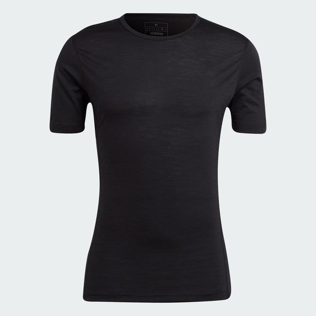 T-SHIRT MANCHES COURTES PREMIÈRE COUCHE XPERIOR MERINO 150 black <span itemprop=