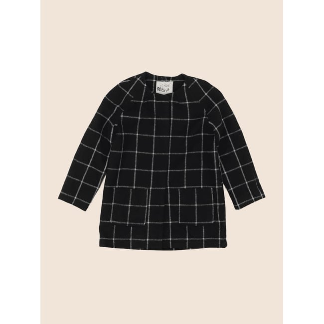 Manteau - Très bon état noir <span itemprop=
