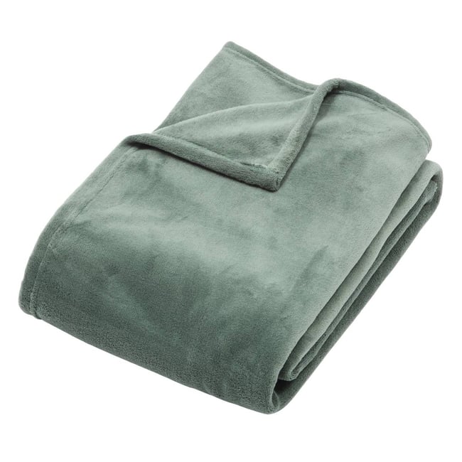 Coussin Plaid en microfibre KIESA - ATMOSPHERA