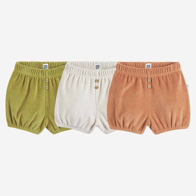 Pack of 3 Shorts in Cotton assorted LA REDOUTE COLLECTIONS