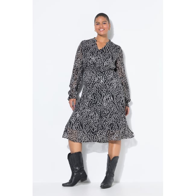 Robe midi noir <span itemprop=