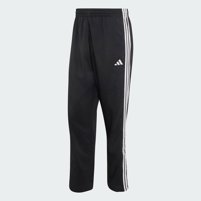 Pantalon Fuselé En Toile Et Ourlet Droit Essentials 3 Bandes Stanford Lite Pantalon Fuselé En Toile Et Ourlet Droit Essentials 3 Bandes Stanford Lite black / white <span itemprop=
