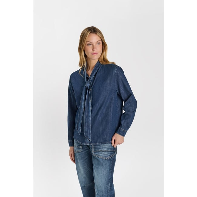 Chemise en jeans MILI blue <span itemprop=