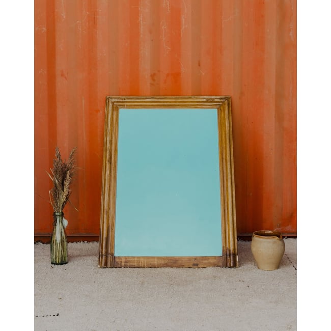 Miroir en bois Georges N°1236 - Bon état Couleur miroir <span itemprop=