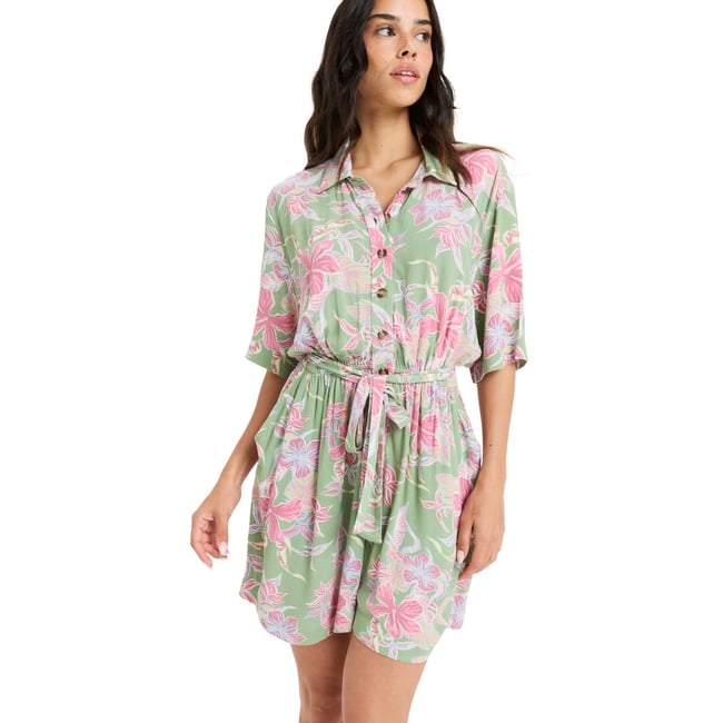 Combishort REAL YESTERDAY. vert basil kartofeel apparel <span itemprop=