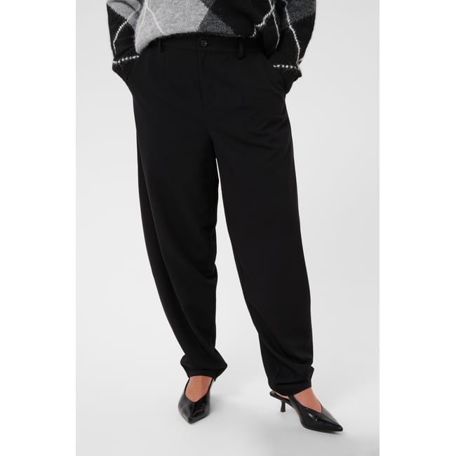 Pantalon de costume noir <span itemprop=