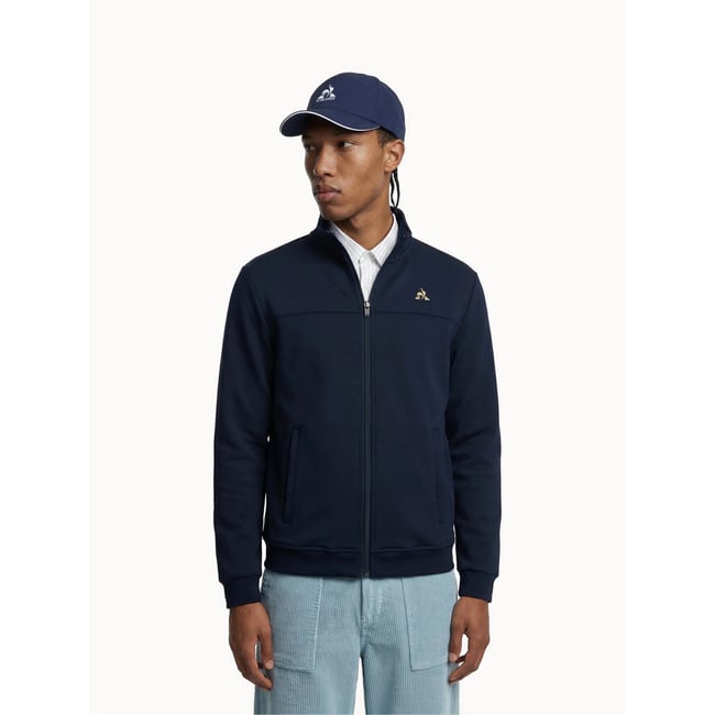 Veste zippée Coq d'Or en double face avec détails texturés Coq d'Or - LE COQ SPORTIF