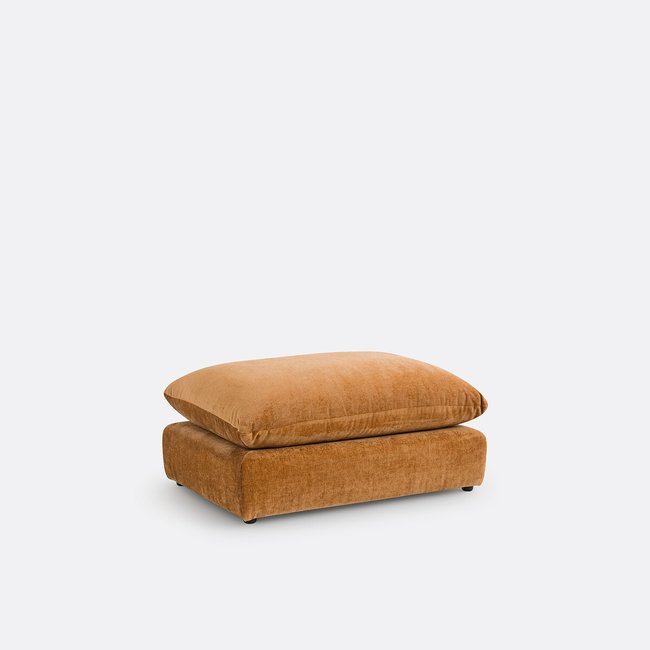 Pouf modulable, velours texturé, Malo - LA REDOUTE INTERIEURS