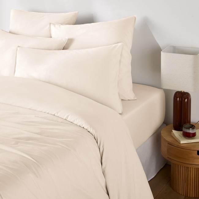 Scenario Plain 100% Washed Cotton Duvet Cover - LA REDOUTE INTERIEURS
