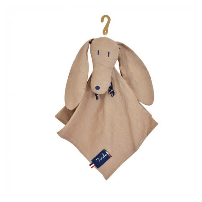 Perlipopette Doudou chien taupe MA0180 marron <span itemprop=