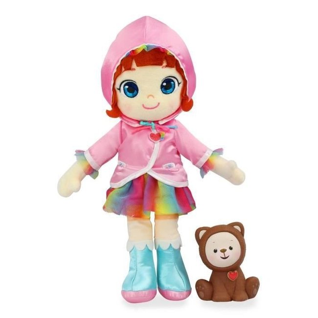 Poupée - Rainbow Ruby - Ma 1ere Poupée - Tissu multicolore <span itemprop=