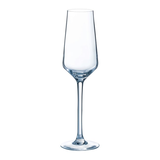 Lot de 4 flûtes 23cl - SIRIUS Couleur transparent <span itemprop=