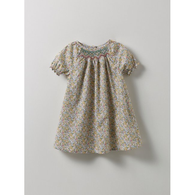 Robe en tissu Liberty liberty betsy ann jaune <span itemprop=