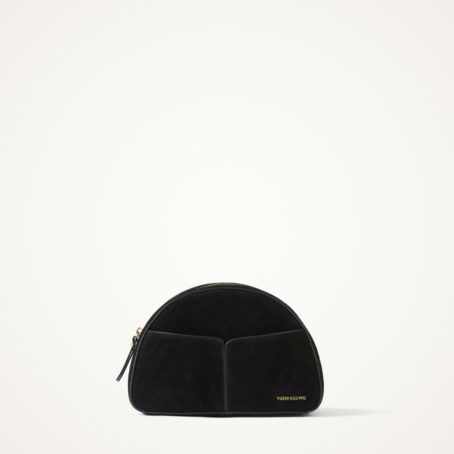 Pochette MIRA noir <span itemprop=