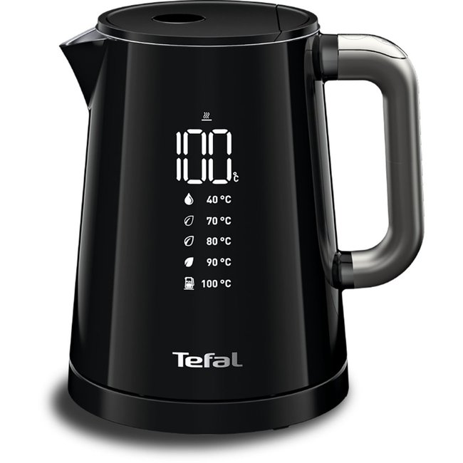 Bouilloire à température réglable KO854830 Smart'n light 1L noir <span itemprop=