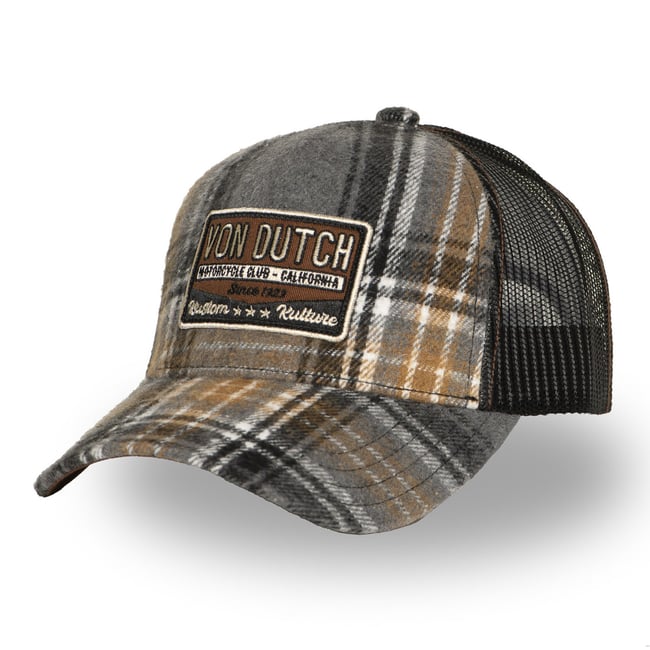 Casquette Baseball Car gris/orange/noir/blanc <span itemprop=