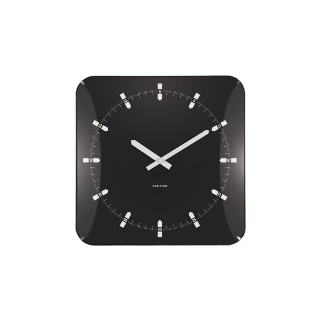 Horloge Murale Plastique SUCINTO DOME SQUARE - KARLSSON