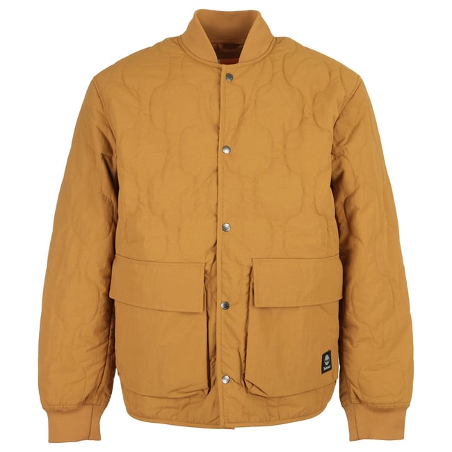 Veste Water Repellent Quilted jaune <span itemprop=