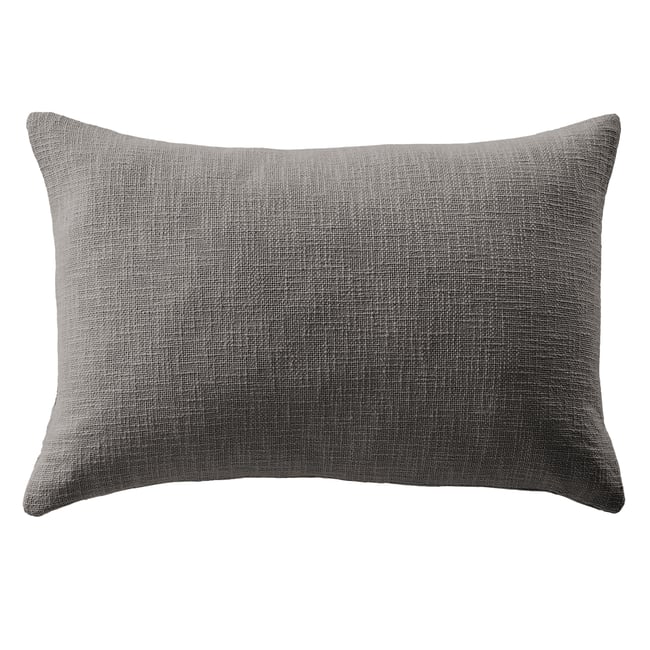 Coussin 40x60 cm Coton Ardoise ardoise <span itemprop=