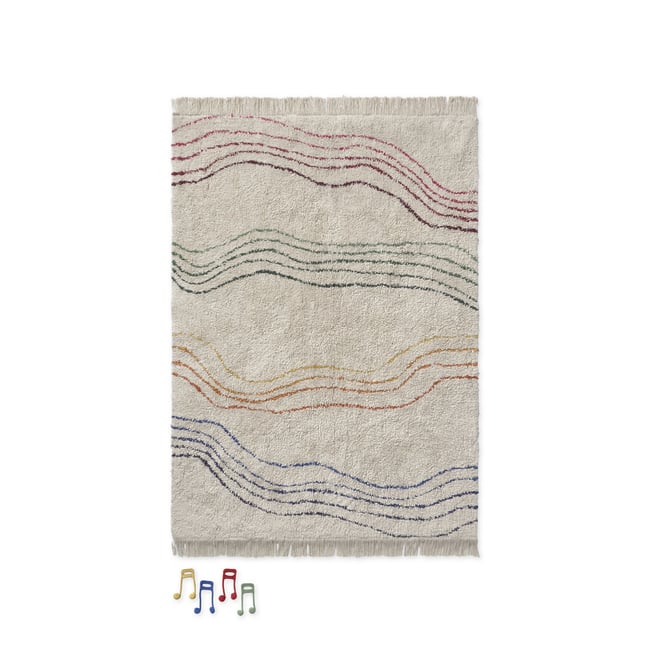 Tapis lavable Notes de musique MUSIC STUDIO - LORENA CANALS
