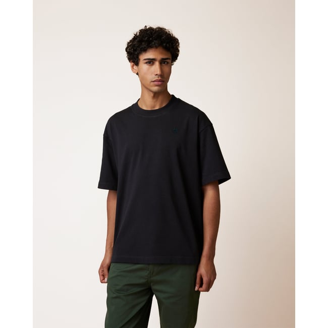 T-shirt en maille noir <span itemprop=