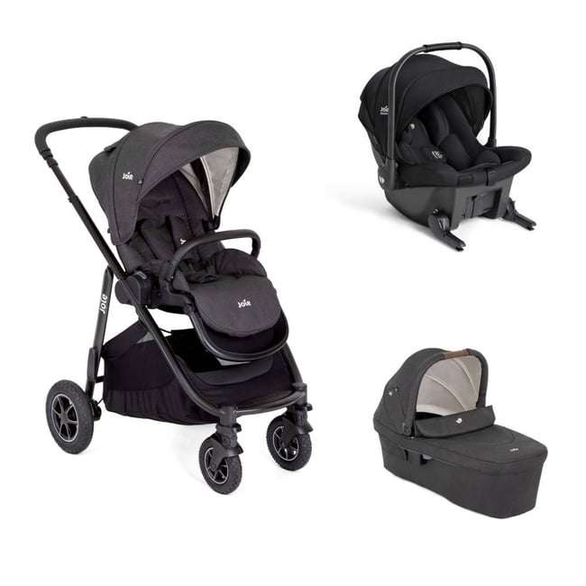 Pack poussette trio Versatrax + Sprint noir <span itemprop=