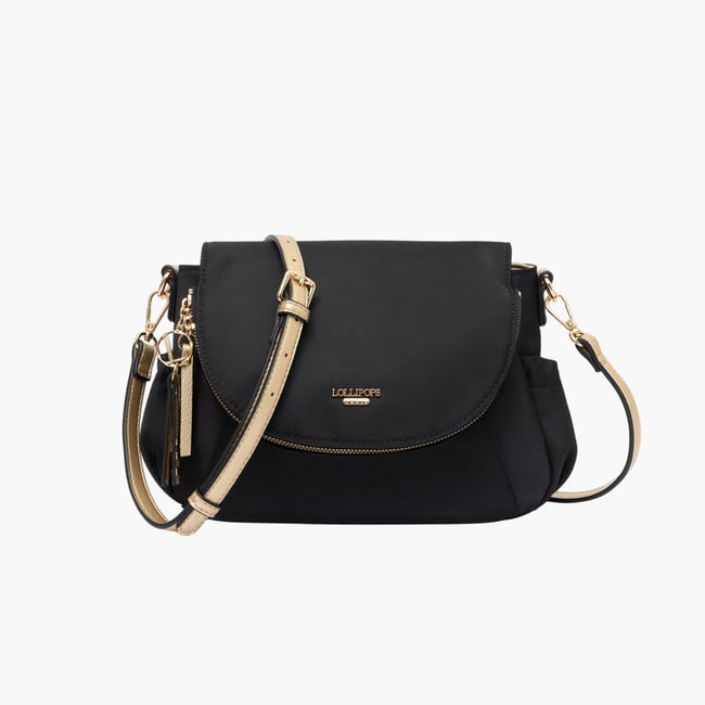 Sac porté épaule  Teralia Shoulder M noir,doré <span itemprop=