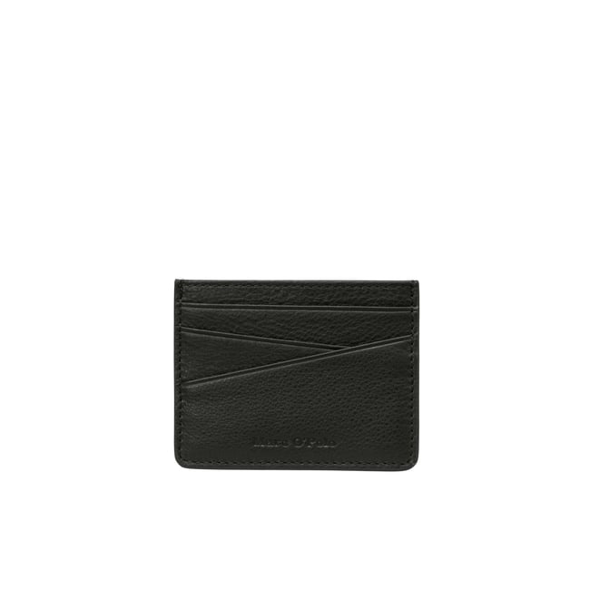 Étui à cartes modèle Junis en cuir de vachette de qualité supérieure - MARC O'POLO