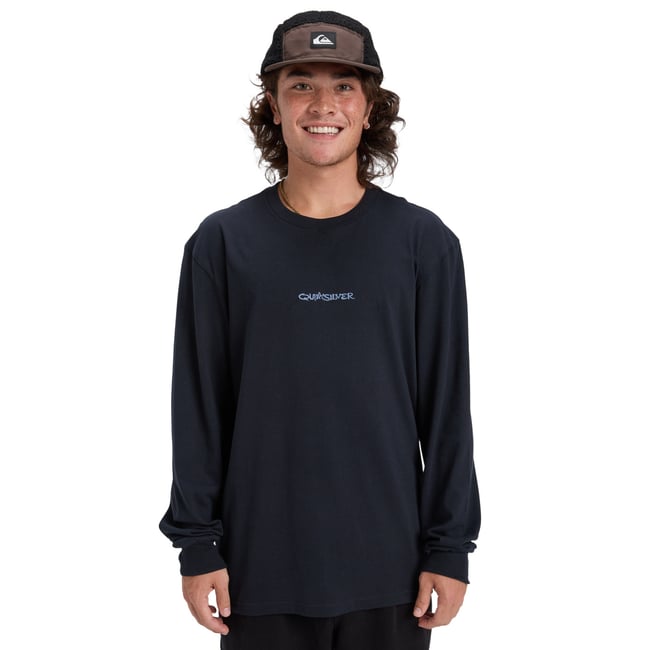 T-shirt manches longues EVO SNAKE TYPE noir black <span itemprop=