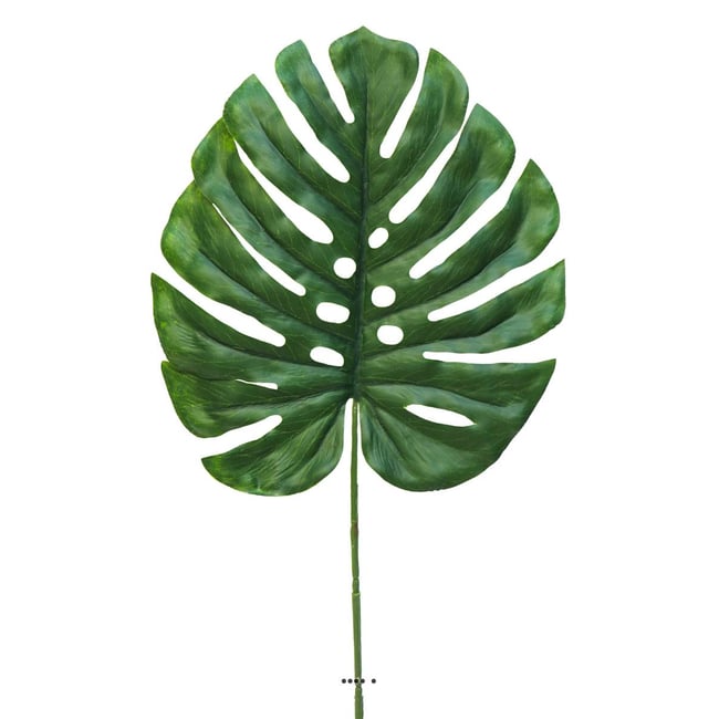 Feuille de Monstera artificielle, H 46 cm Couleur v002239 <span itemprop=