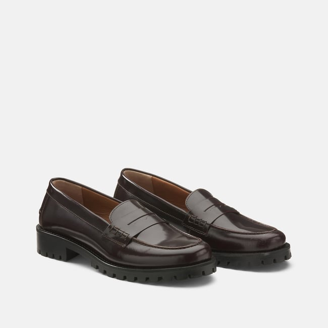 Notched Sole Leather Loafers - LA REDOUTE COLLECTIONS